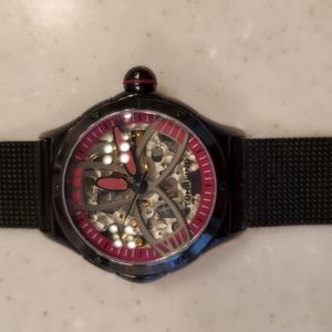Stuhrling skeleton watch